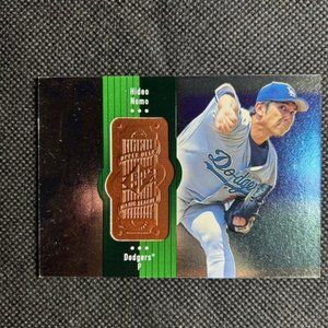 1998 SPx Finite Baseball #93 Hideo Nomo /9000 SP Los Angeles Dodgers